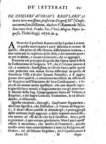 Il giornale de letterati