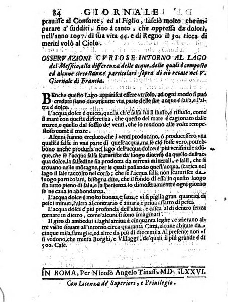 Il giornale de letterati