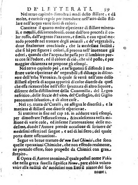 Il giornale de letterati