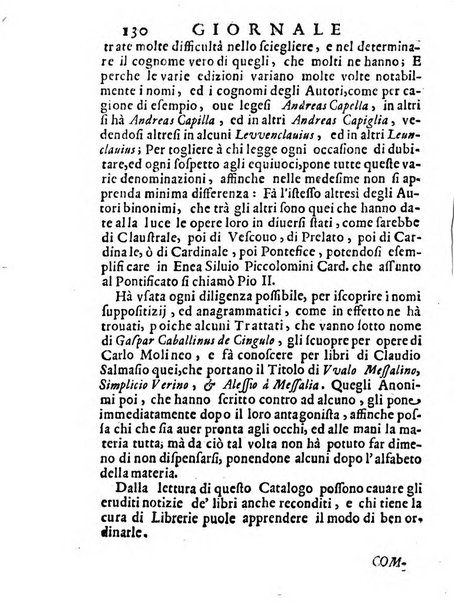 Il giornale de letterati