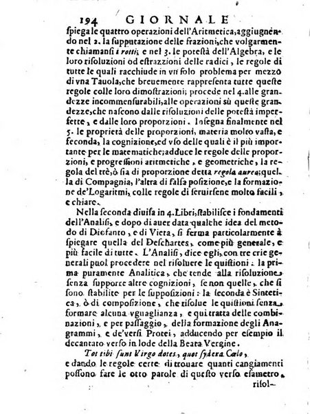 Il giornale de letterati