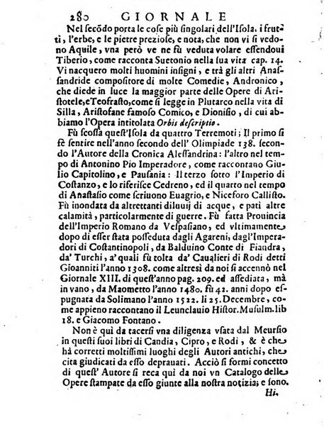 Il giornale de letterati