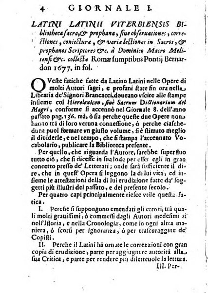 Il giornale de letterati