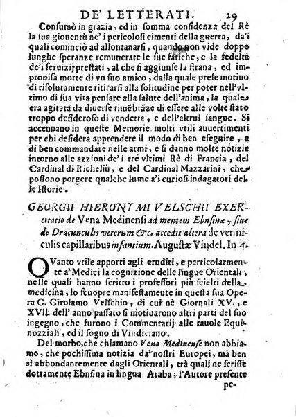 Il giornale de letterati