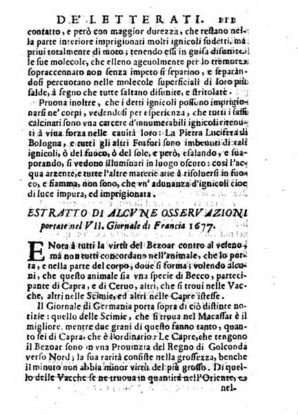 Il giornale de letterati