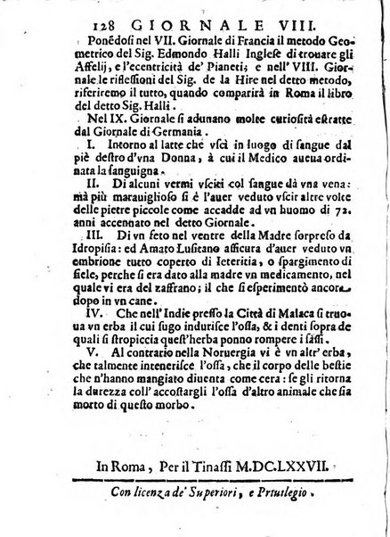 Il giornale de letterati