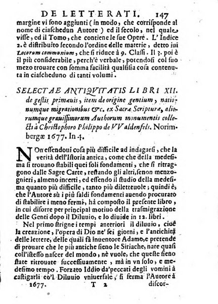 Il giornale de letterati