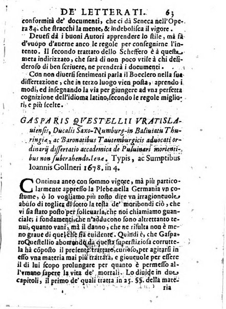 Il giornale de letterati