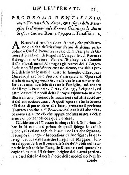 Il giornale de letterati