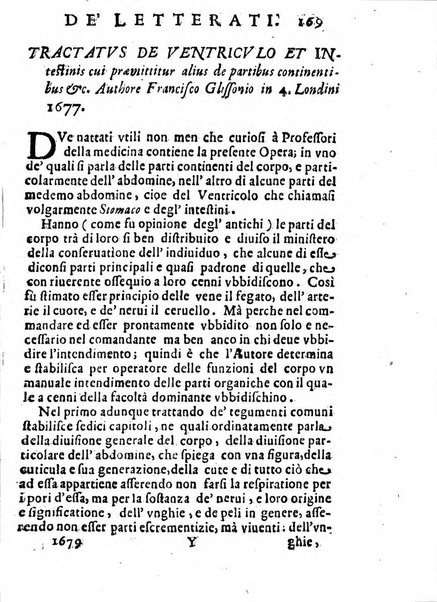 Il giornale de letterati