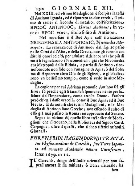 Il giornale de letterati