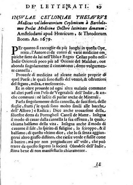 Il giornale de letterati