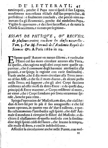 Il giornale de letterati