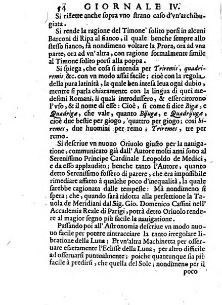 Il giornale de letterati