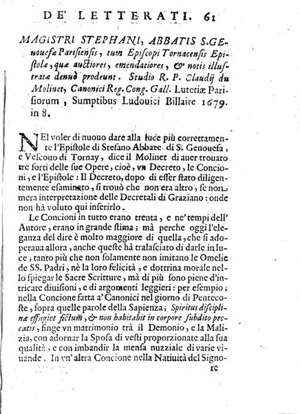 Il giornale de letterati