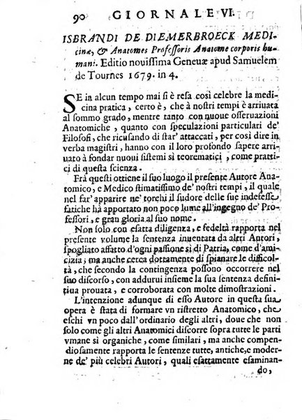 Il giornale de letterati