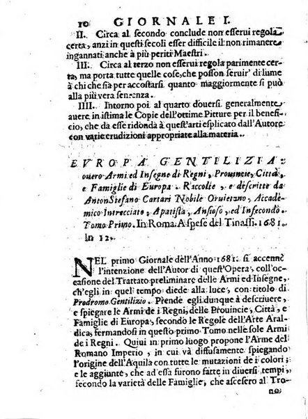 Il giornale de letterati