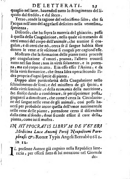 Il giornale de letterati