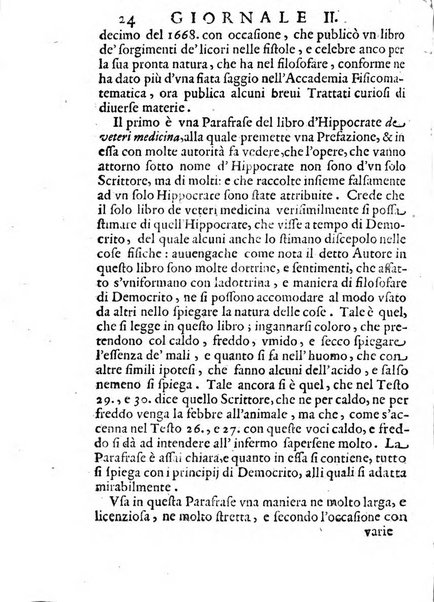 Il giornale de letterati