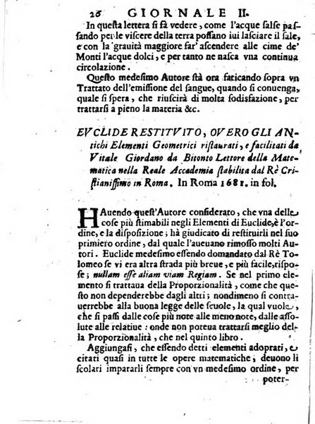 Il giornale de letterati