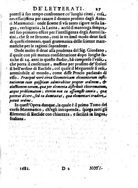 Il giornale de letterati