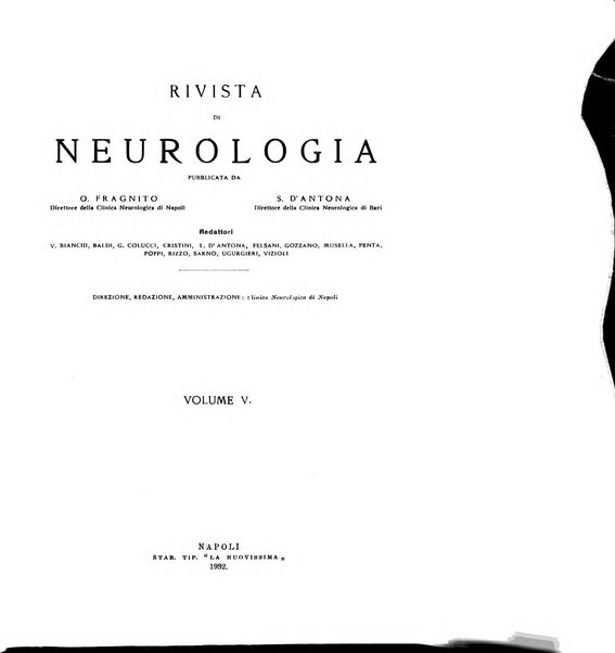 Rivista di neurologia