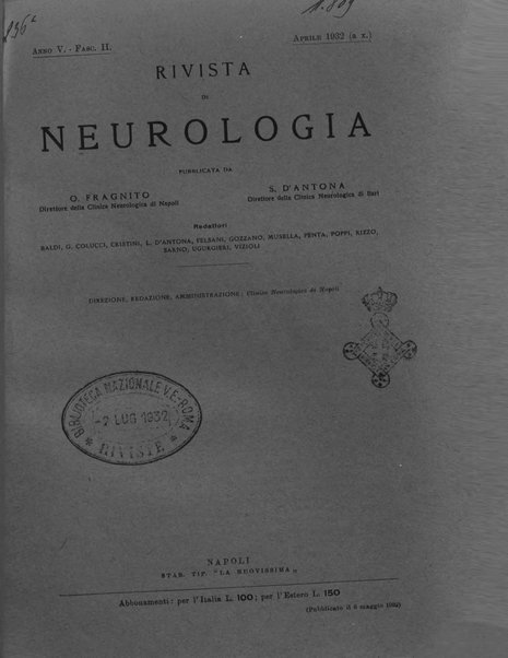 Rivista di neurologia