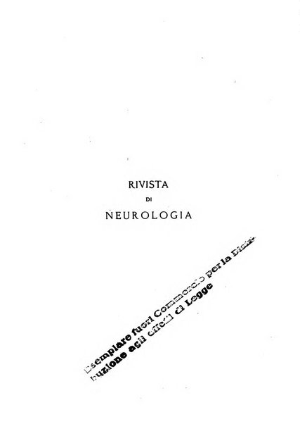 Rivista di neurologia