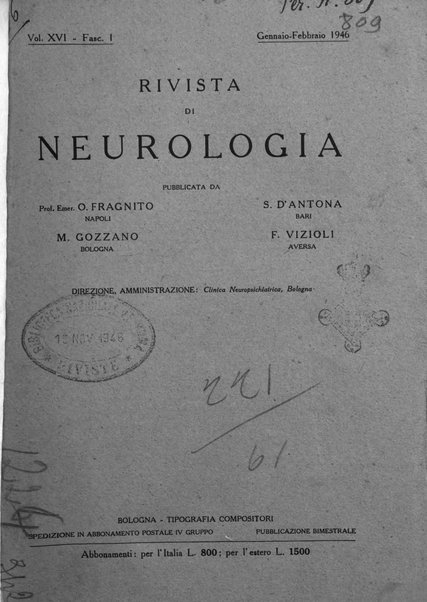 Rivista di neurologia