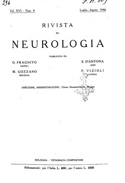 Rivista di neurologia