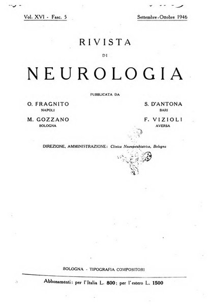 Rivista di neurologia