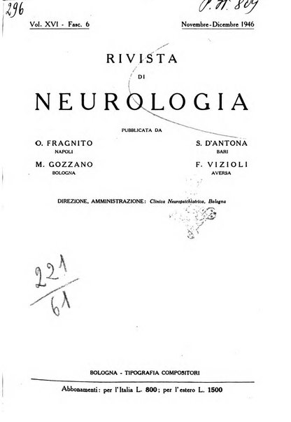 Rivista di neurologia