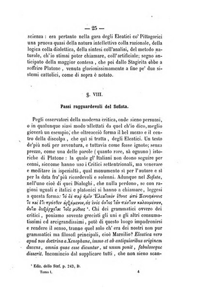 Il campo dei filosofi italiani periodico da esercitare i maestri liberamente e quel meglio che si potrà raccostarli fra loro