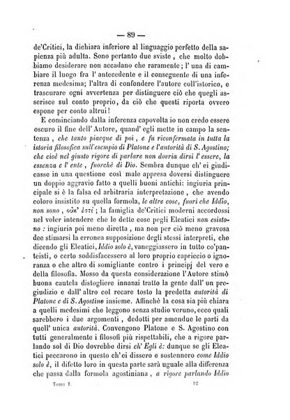 Il campo dei filosofi italiani periodico da esercitare i maestri liberamente e quel meglio che si potrà raccostarli fra loro