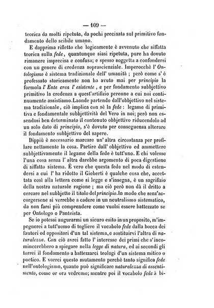 Il campo dei filosofi italiani periodico da esercitare i maestri liberamente e quel meglio che si potrà raccostarli fra loro