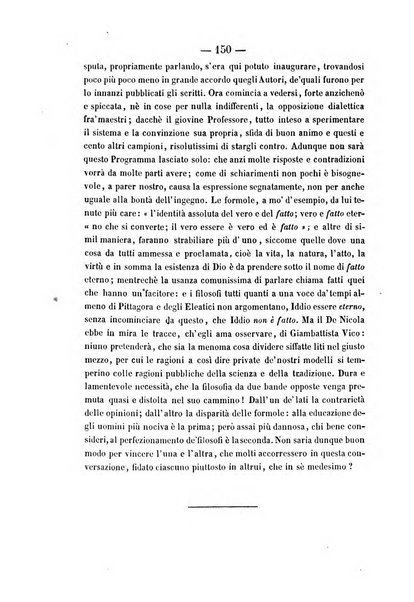 Il campo dei filosofi italiani periodico da esercitare i maestri liberamente e quel meglio che si potrà raccostarli fra loro