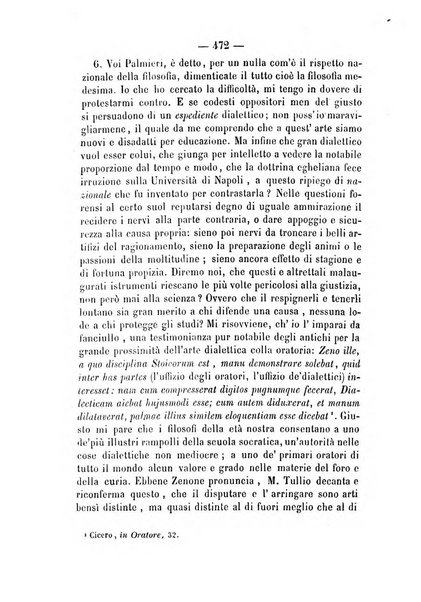 Il campo dei filosofi italiani periodico da esercitare i maestri liberamente e quel meglio che si potrà raccostarli fra loro