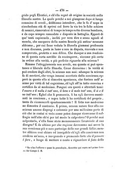 Il campo dei filosofi italiani periodico da esercitare i maestri liberamente e quel meglio che si potrà raccostarli fra loro