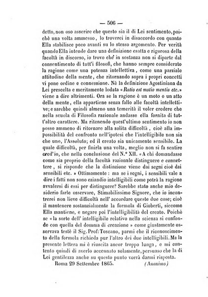 Il campo dei filosofi italiani periodico da esercitare i maestri liberamente e quel meglio che si potrà raccostarli fra loro