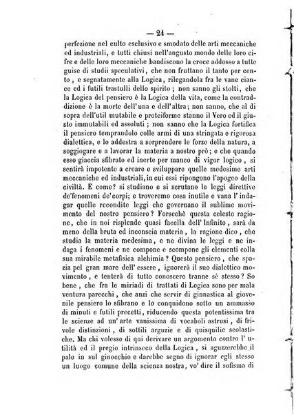 Il campo dei filosofi italiani periodico da esercitare i maestri liberamente e quel meglio che si potrà raccostarli fra loro