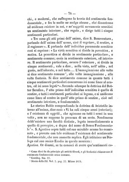 Il campo dei filosofi italiani periodico da esercitare i maestri liberamente e quel meglio che si potrà raccostarli fra loro