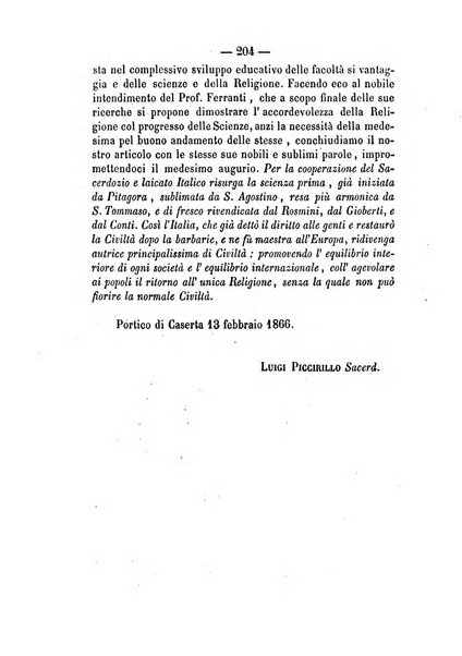 Il campo dei filosofi italiani periodico da esercitare i maestri liberamente e quel meglio che si potrà raccostarli fra loro