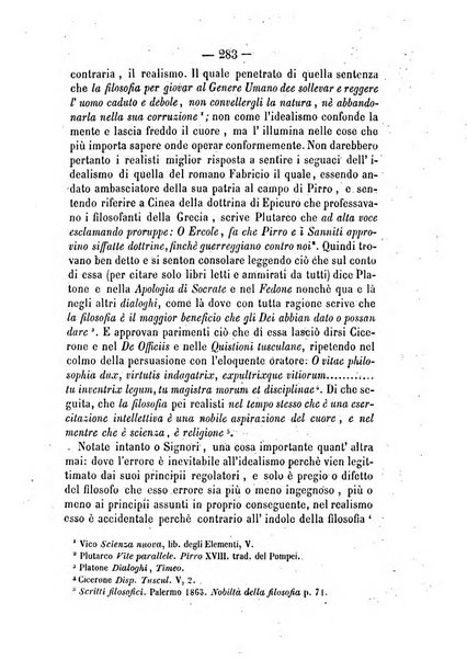 Il campo dei filosofi italiani periodico da esercitare i maestri liberamente e quel meglio che si potrà raccostarli fra loro