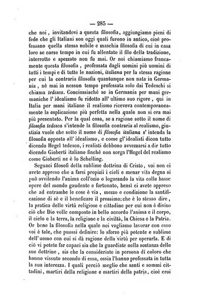 Il campo dei filosofi italiani periodico da esercitare i maestri liberamente e quel meglio che si potrà raccostarli fra loro