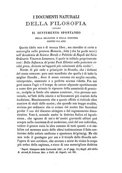 Il campo dei filosofi italiani periodico da esercitare i maestri liberamente e quel meglio che si potrà raccostarli fra loro