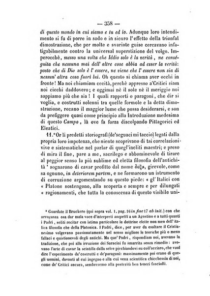 Il campo dei filosofi italiani periodico da esercitare i maestri liberamente e quel meglio che si potrà raccostarli fra loro