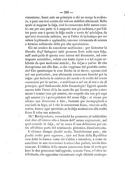 Il campo dei filosofi italiani periodico da esercitare i maestri liberamente e quel meglio che si potrà raccostarli fra loro