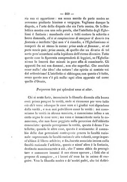 Il campo dei filosofi italiani periodico da esercitare i maestri liberamente e quel meglio che si potrà raccostarli fra loro