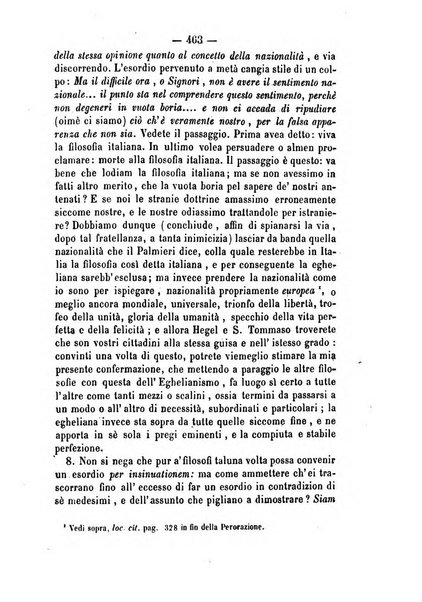 Il campo dei filosofi italiani periodico da esercitare i maestri liberamente e quel meglio che si potrà raccostarli fra loro