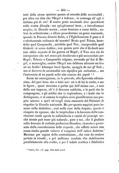 Il campo dei filosofi italiani periodico da esercitare i maestri liberamente e quel meglio che si potrà raccostarli fra loro